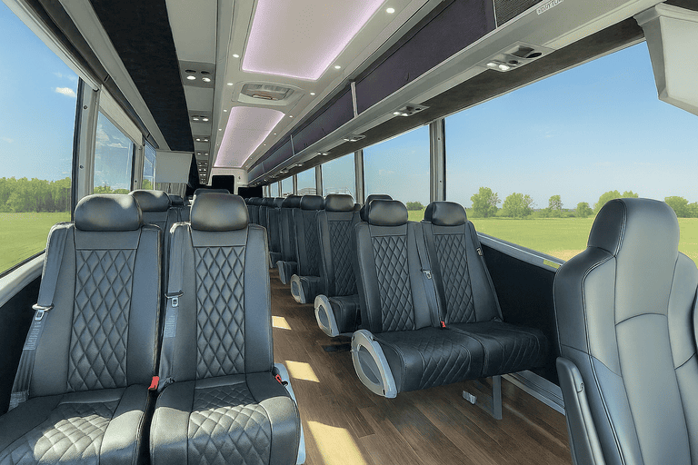 coach bus in Syracuse