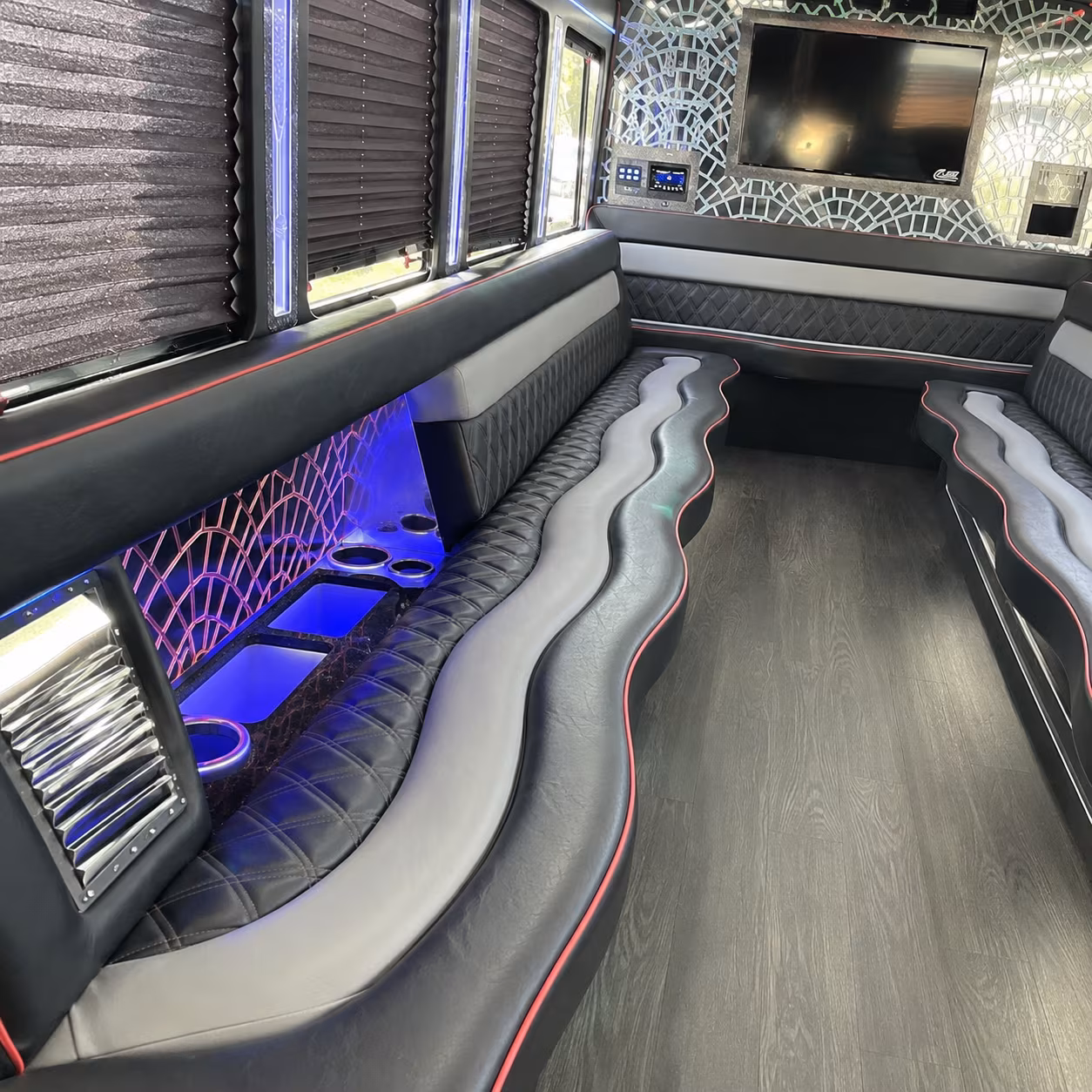 party buses to empower federal credit union amphitheater at lakeview shows