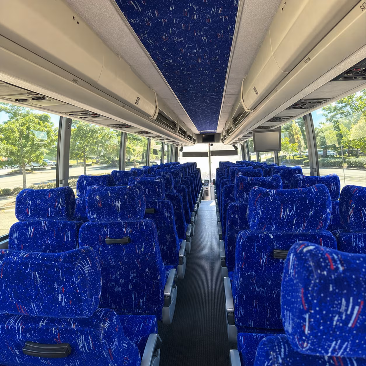 syracuse charter bus interior