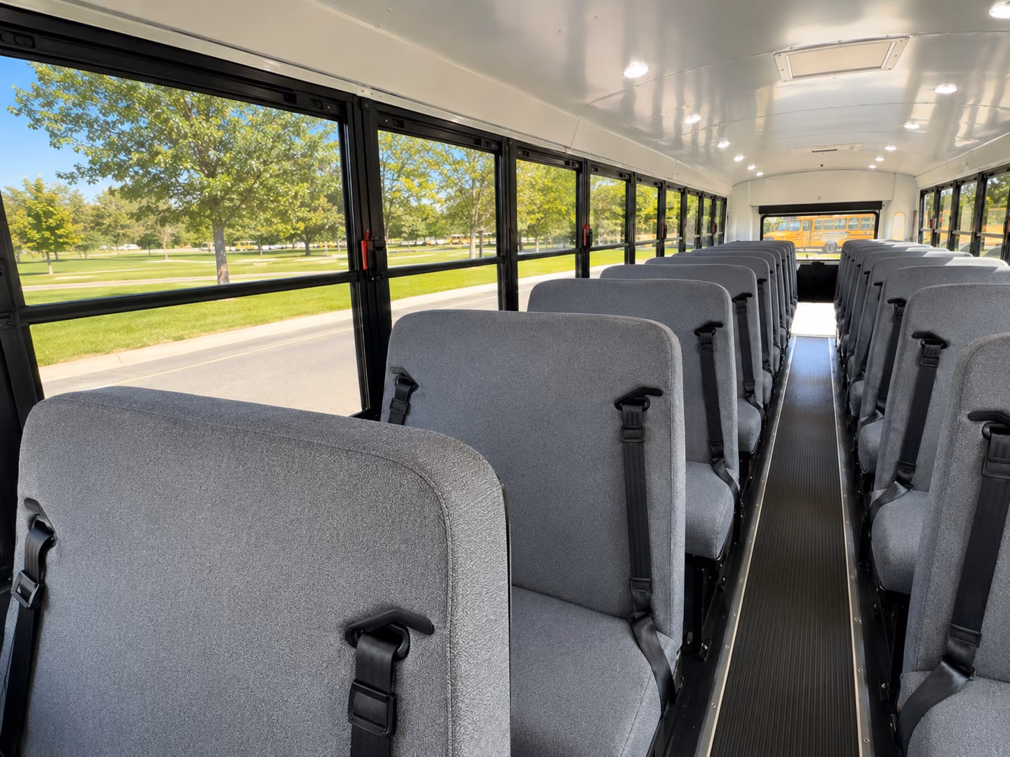 syracuse school bus inside
