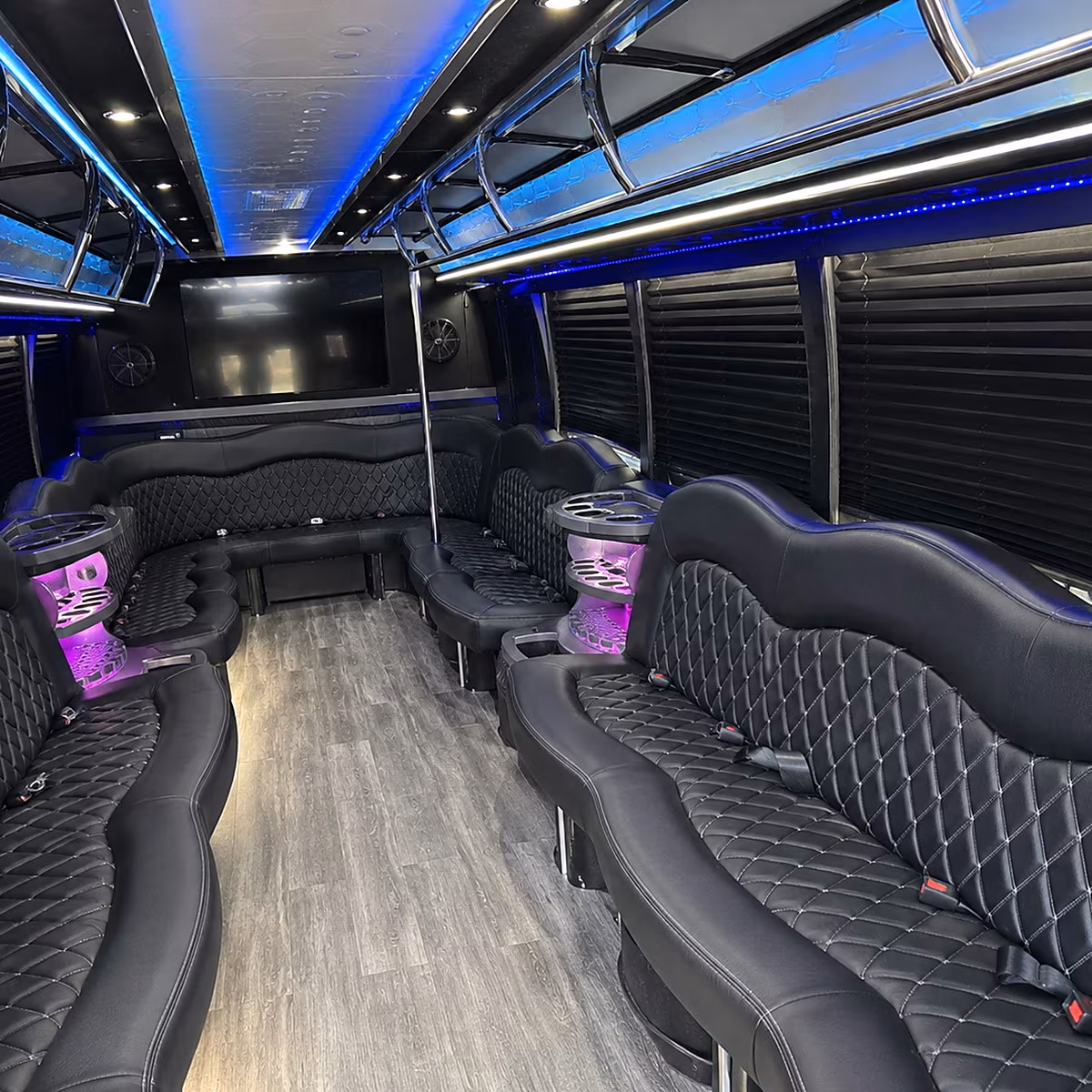 syracuse sporting event party bus rental
