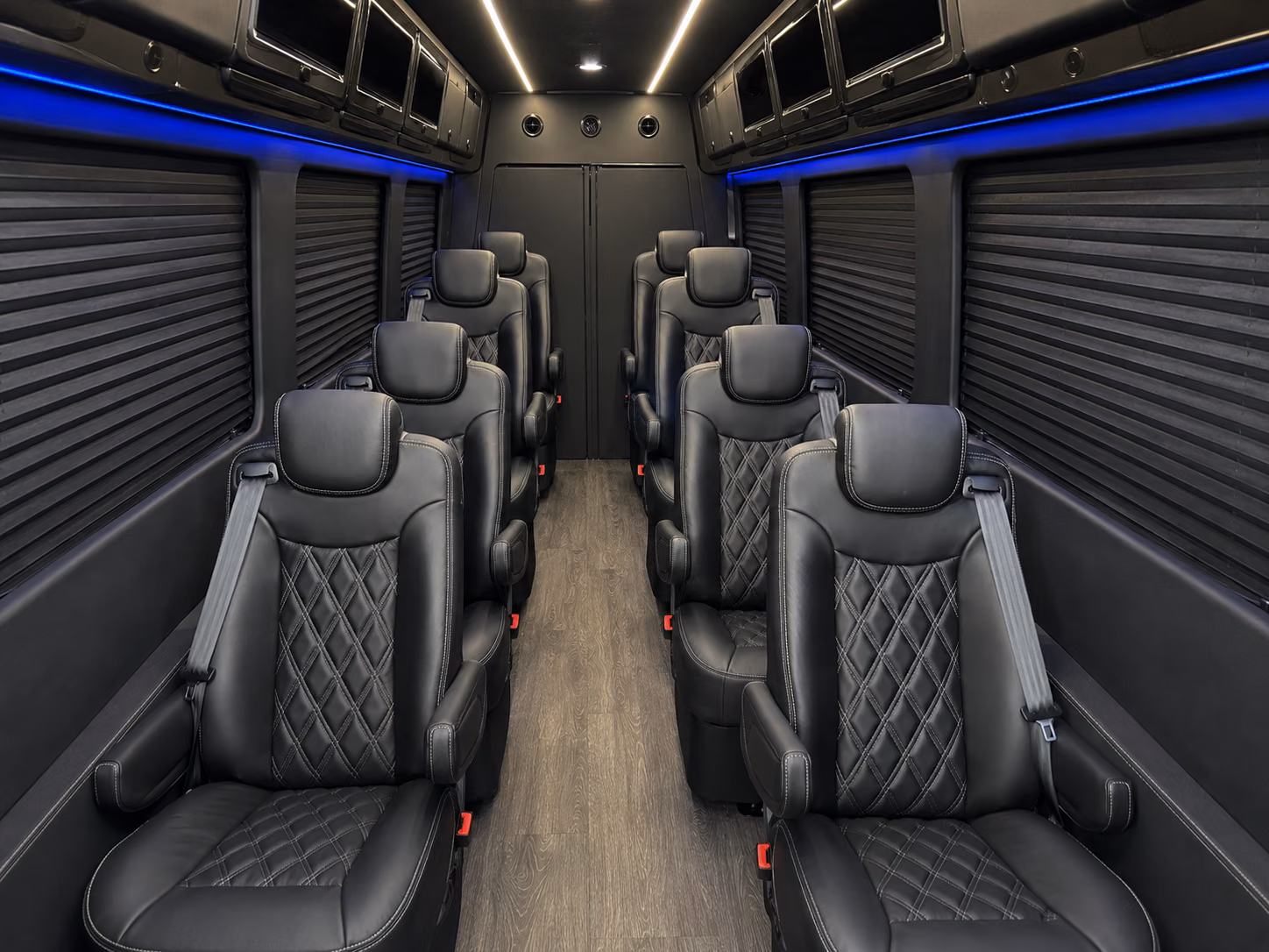 syracuse sprinter van with driver interior